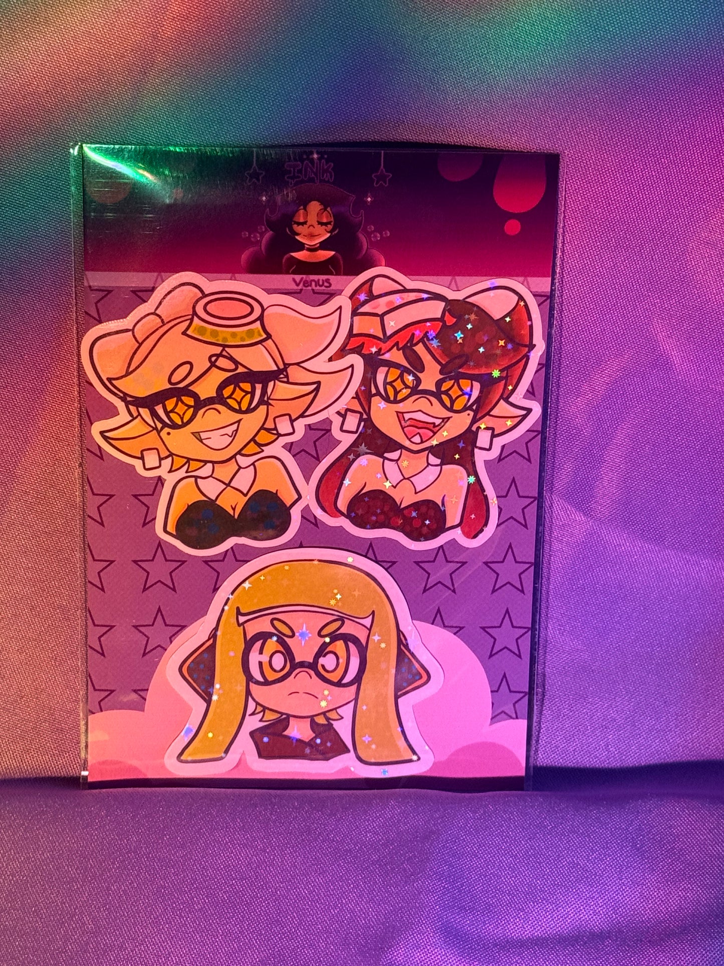 Cephalopod Cousins & Mute Child Sticker Pack