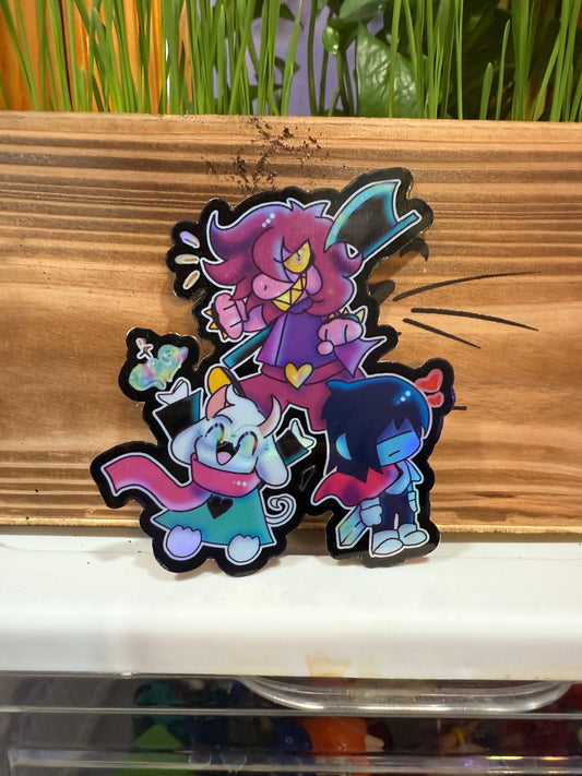 Deltarune Friends Sticker