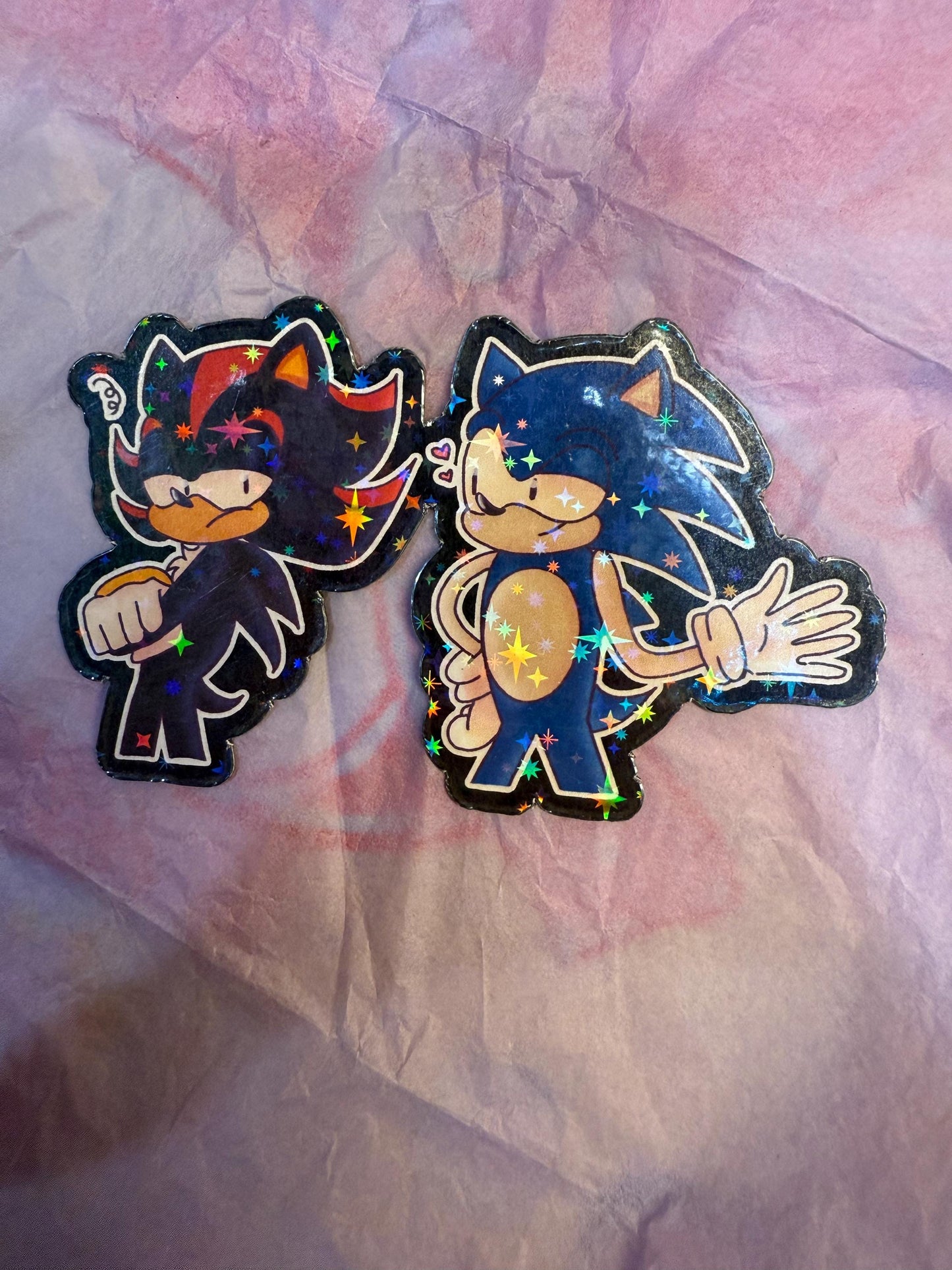 Blue and Black Hedgehog Magnet