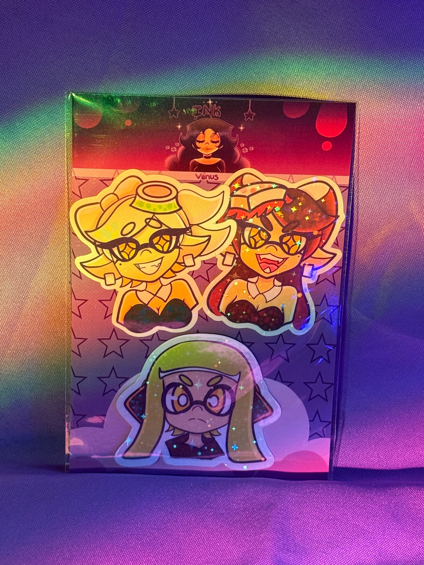 Cephalopod Cousins & Mute Child Sticker Pack