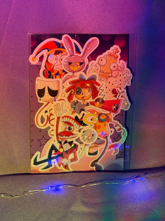 Digital Circus Sticker Pack