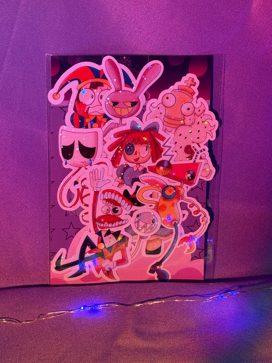 Digital Circus Sticker Pack