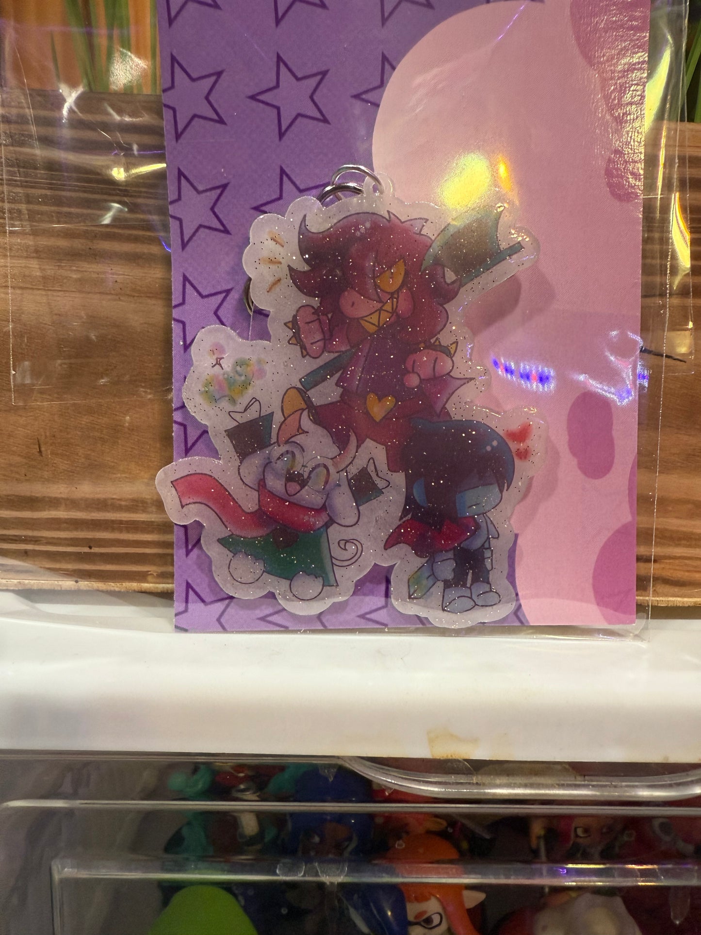 Deltarune Friends Handmade Keychain