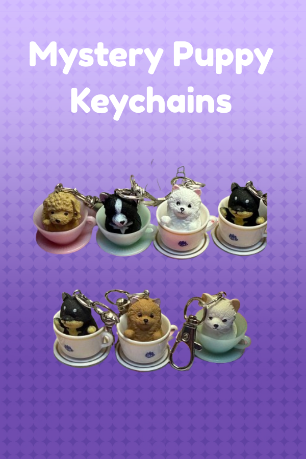Mystery Puppy Keychain
